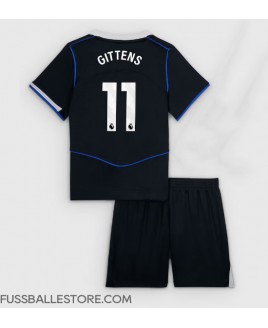 Günstige Chelsea Jamie Gittens #11 3rd trikot Kinder 2025-26 Kurzarm (+ Kurze Hosen)